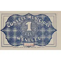 1 Peseta Manlleu