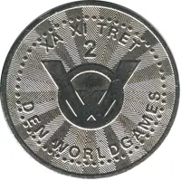 Token - Den Worldgames Hanoi