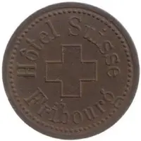 5 Centimes - Hôtel Suisse Fribourg