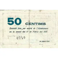 50 Céntimos Pont d'Armentera