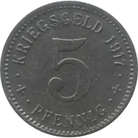 5 Pfennig - Menden