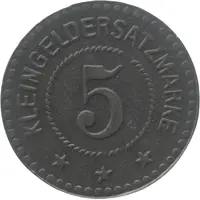 5 Pfennig - Liebau