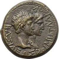 Æ24 - Rhoemetalkes I ΚΑΙΣΑΡΟΣ ΣΕΒΑΣΤΟΥ, uncertain mint