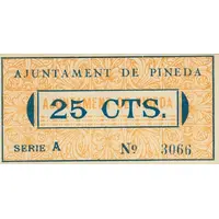 25 Céntimos Pineda