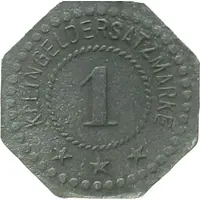 1 Pfennig - Niederramstadt Wacker and Doerr
