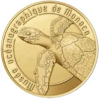 Jeton touristique - Musée Océanographique Tortue