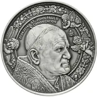 1500 Francs CFA Canonization John Paul II