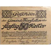 50 Heller Thanstetten