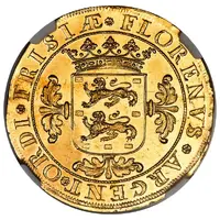 Florin of 28 Stuivers - Gold pattern