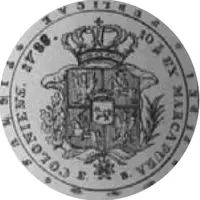 Talar koronny - Stanisław August Poniatowski Warszawa mint
