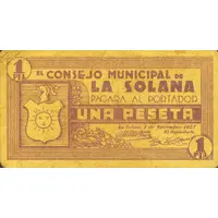 1 Peseta La Solana