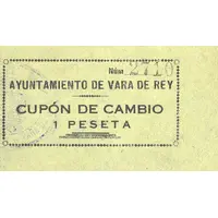 1 Peseta Vara de Rey