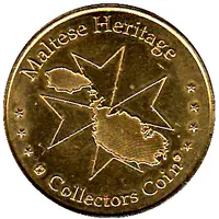 Maltese Heritage Collector Coin - Jean Parisot de Valette