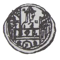Denier Bracteate - Bolesław Mieszkowic or Leszek of Masovia Kruszwica or Inowrocław or Płock mint