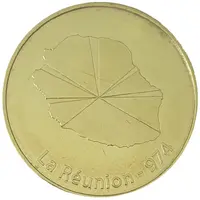 Tourist token - Île de la Réunion Sea turtle