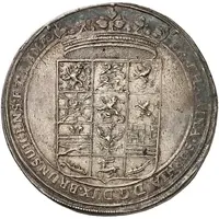 1 Thaler - George William Death of Katharina Sophia