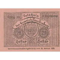 20 Heller Frankenburg