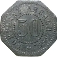 50 Pfennigs - Abbach Portland-Abbach A. G.