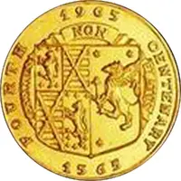 Medal - Island of Sark Fourth Centenary, Gold, 4g