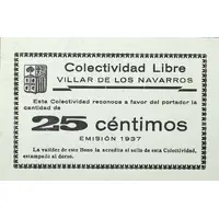 25 Céntimos Villar de los Navarros