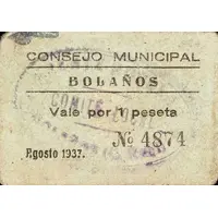 1 Peseta Bolaños