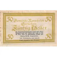 50 Heller Ranshofen