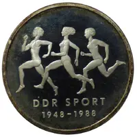 10 Mark East German Sports, Probe