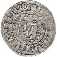 1 Schilling - Gotthard Kettler and Wilhelm von Brandenburg Riga, with cross