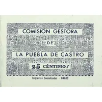 25 Céntimos La Puebla de Castro