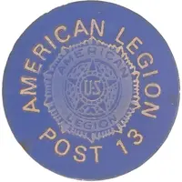 Drink Tokens - American Legion Post 13 Richland Center, Wisconsin