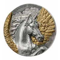 5000 Francs CFA Pegasus; gilt