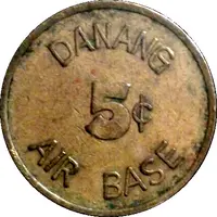 5 Cents - Da Nang Air Base Vietnam