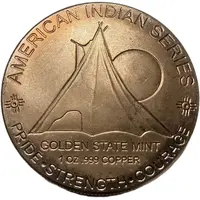 1 Ounce - Golden State Mint American Indian