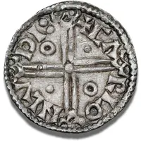 1 Penning - Magnus the Good Helmeted bust