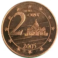 2 Euro Cent Benedict XV