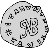 1 Siliqua - Gundobad Lugdunum/Lyon