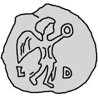 1 Siliqua - Gundobad Lugdunum/Lyon