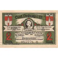 2 Mark Spar- und Darlehnskasse