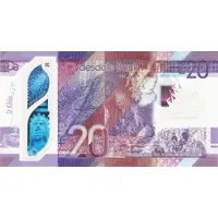 20 Pounds Clydesdale Bank