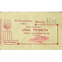 1 Peseta Beniel