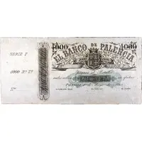 4000 Reales de Vellón Banco de Palencia