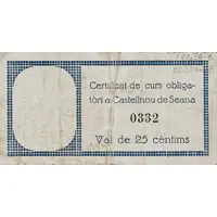 25 Céntimos Castellnou de Seana