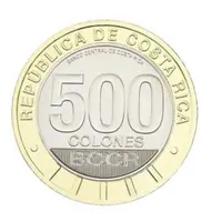 500 Colones Annexation of Partido de Nicoya, colourized