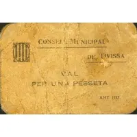 1 Peseta Tivissa