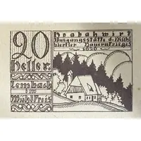 20 Heller Lembach im Mühlkreis, Brown issue