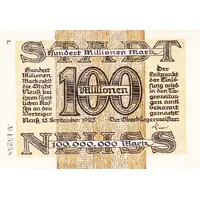 100 000 000 Mark