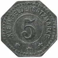 5 Pfennig - Eisenach Fahrzeugfabrik