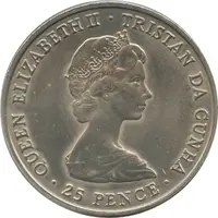 25 Pence - Elizabeth II Queen Mother Birthday