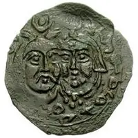 Unknown Æ - Anonymous Chaghaniyan, without legend, left-turning tamgha