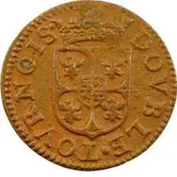 Double Tournois - Charles I 3rd type